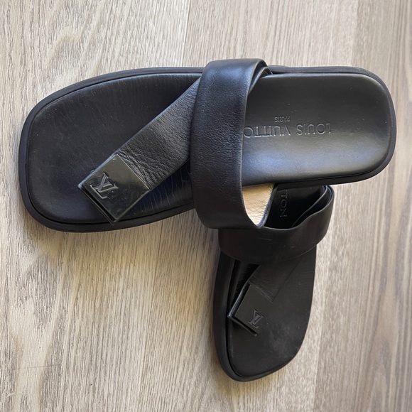 AUTHENTIC LOUIS VUITTON SANDALS - Picture 6 of 12